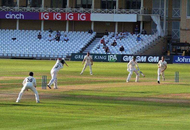 First class cricket game